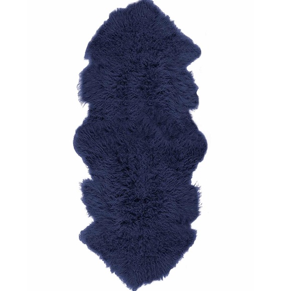 Luxe Accessories - Luxe Faux Fur Rockwall Mongolian Sheepskin
